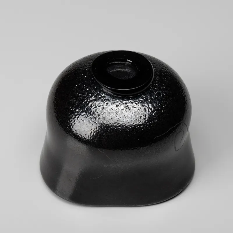 硝子黒碗