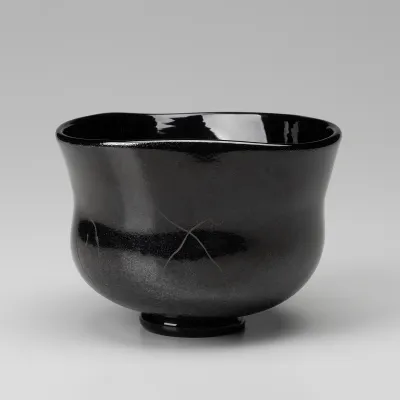 硝子黒碗